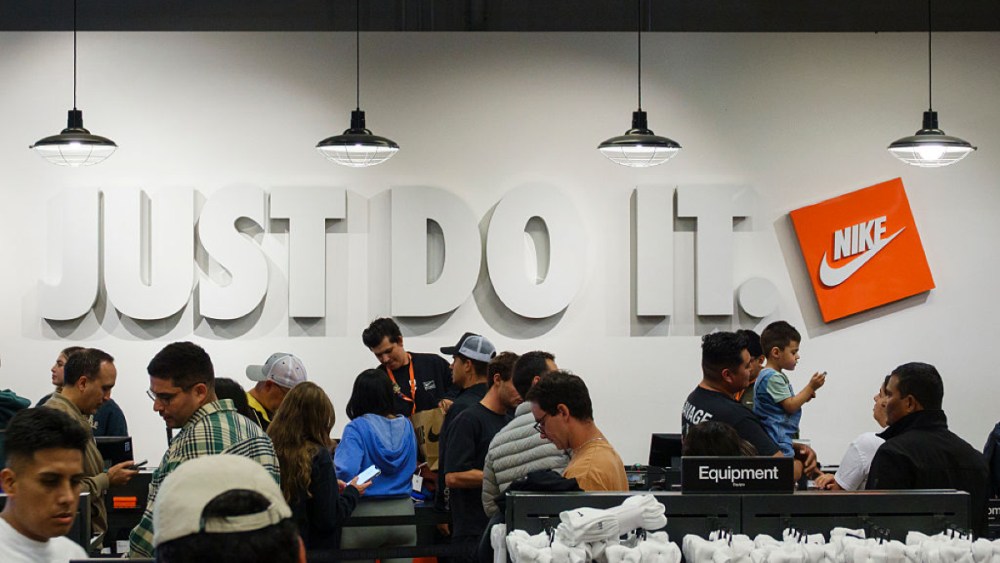Nike outlet store, nike store, inside Nike outlet store