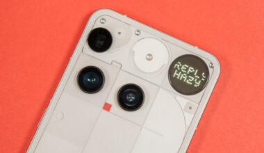 Nothing Phone 3 reply hazy