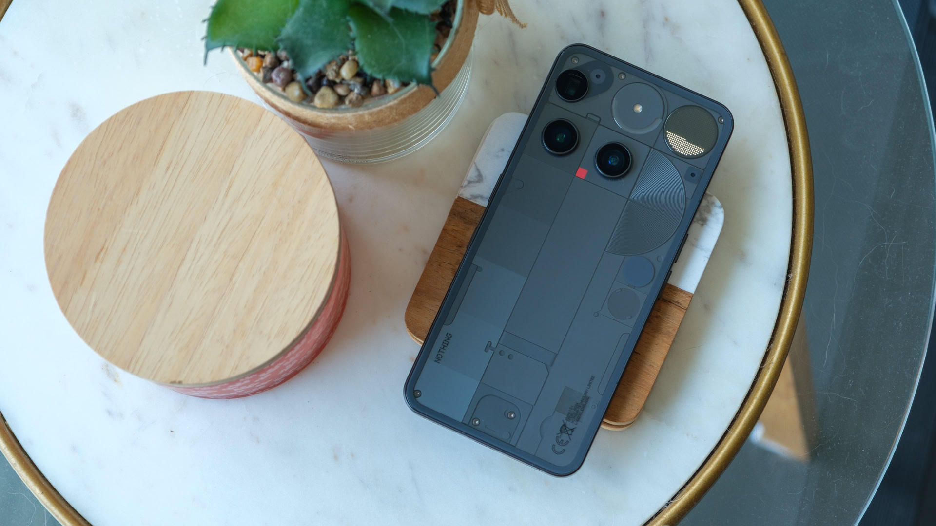 Nothing Phone 3 back panel lying flat