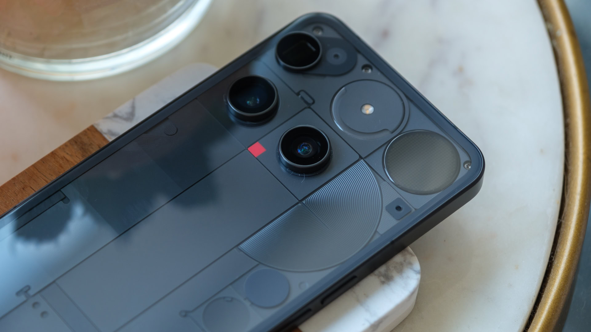 Nothing Phone 3 cameras close up