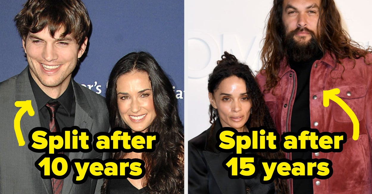 30 Celebrity Breakups After 10+ Years Together