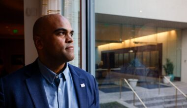 Dallas Democrat Colin Allred launches Senate campaign for seat held by John Cornyn