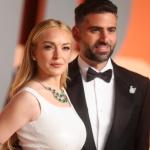 Lindsay Lohan, Bader Shammas at the 2025 Vanity Fair Oscar Party Hosted By Radhika Jones held at Wallis Annenberg Center for the Performing Arts on March 02, 2025 in Beverly Hills, California.
