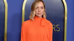 Sian Heder at the Oscars Nominee Luncheon held at Fairmont Century Plaza on March 7, 2022 in Los Angeles, California.