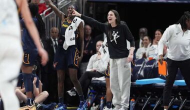 Caitlin Clark to miss 5th straight game for Fever with a strained left groin
