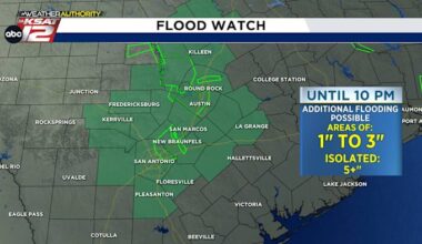 Monitoring for additional flooding Saturday, lesser chance Sunday