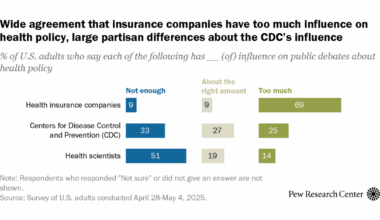 Views on Top Health Issues and Who Influences US Health Policy