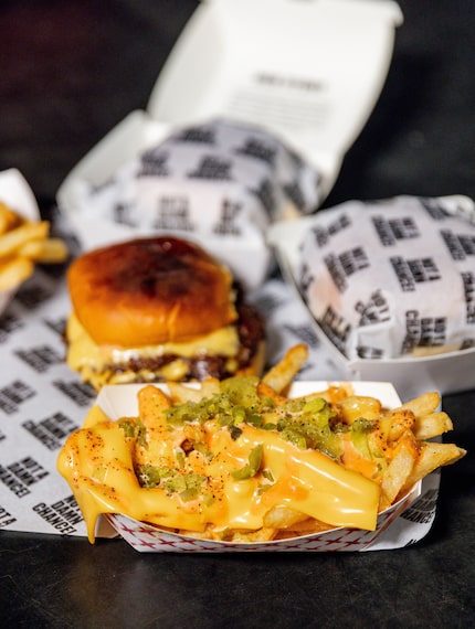 NADC Burger's menu is tiny. There's one Wagyu cheeseburger (available to customize, though...