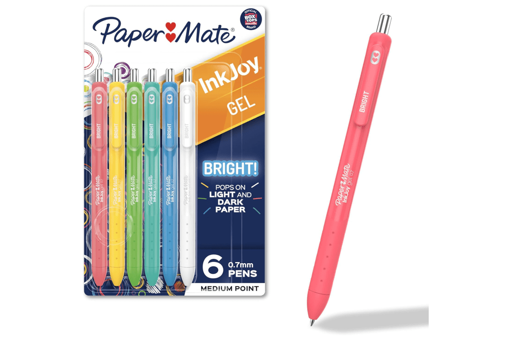 Paper Mate InkJoy Bright Gel Pens (6-Pack)