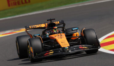 Piastri with a record pole at Spa