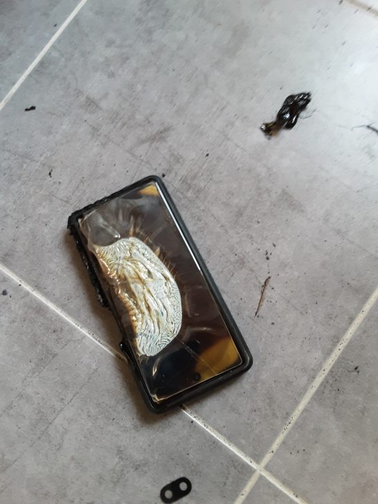 Pixel 6a catches fire