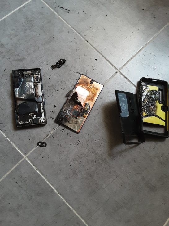 Pixel 6a catches fire