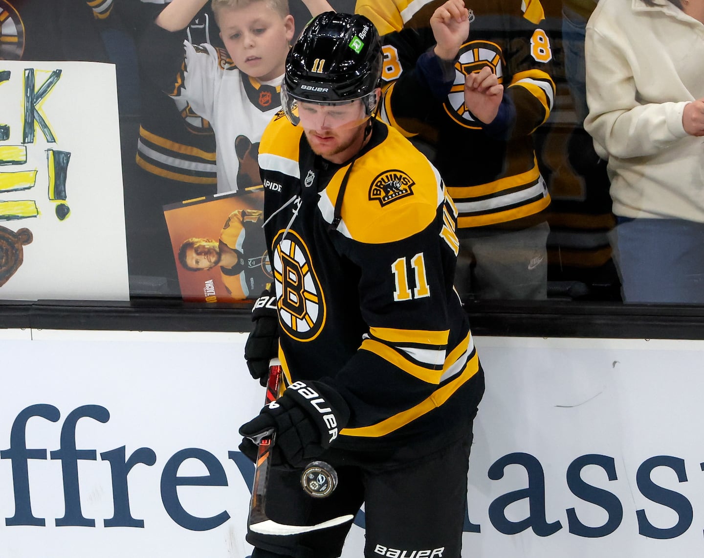 The Bruins are going to need a big offensive season from center Casey Mittelstadt.