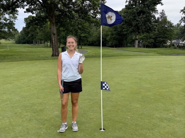 Devon Loftus notched her first ever birdie at the Five...