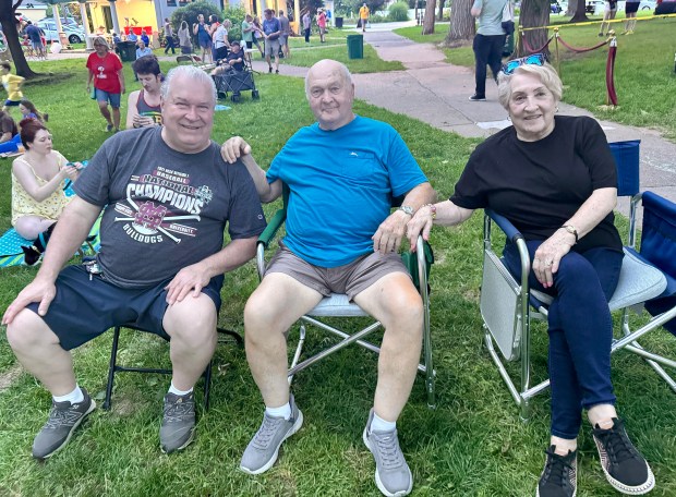 Former Fifth District Captain John Moroney kept Cy and Judy...