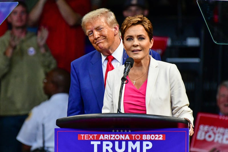 Trump appointed former Fox News anchor Kari Lake as Senior Advisor for the U.S. Agency for Global Media.