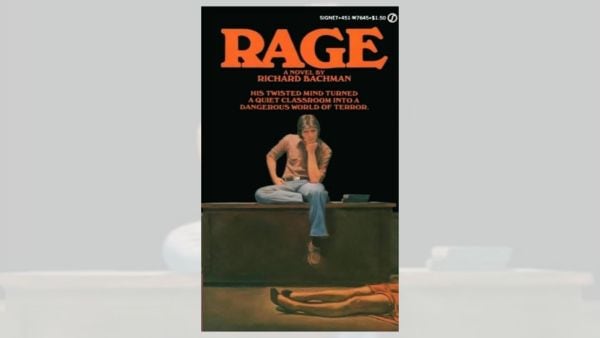 The book cover of Stephen King's Rage