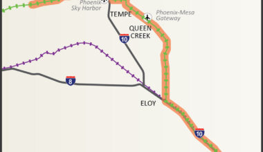 ADOT looks at a rail line between Phoenix & Tucson