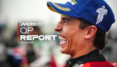 Marc Marquez fends off Zarco for wet weather pole in Germany