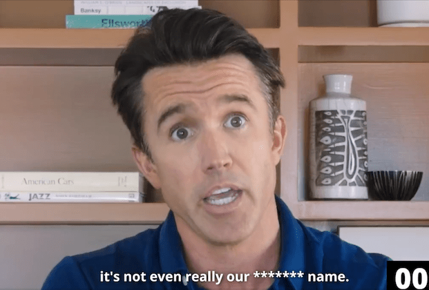 'It's Always Sunny' Rob McElhenney Explains 'Rob Mac' Name Change