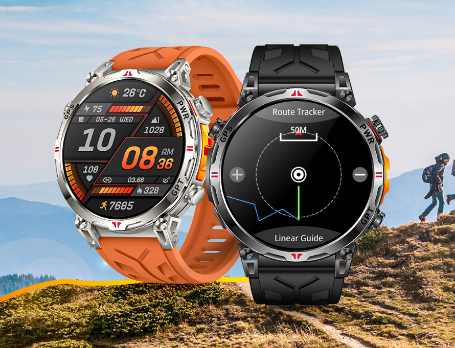 Rollme GT3S: Affordable $50 AMOLED smartwatch launches with 90-day battery standby and dual-band GPS