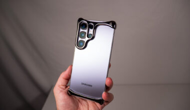 The Aluminum Graphite Arc Pulse case for the Samsung Galaxy S25 Ultra