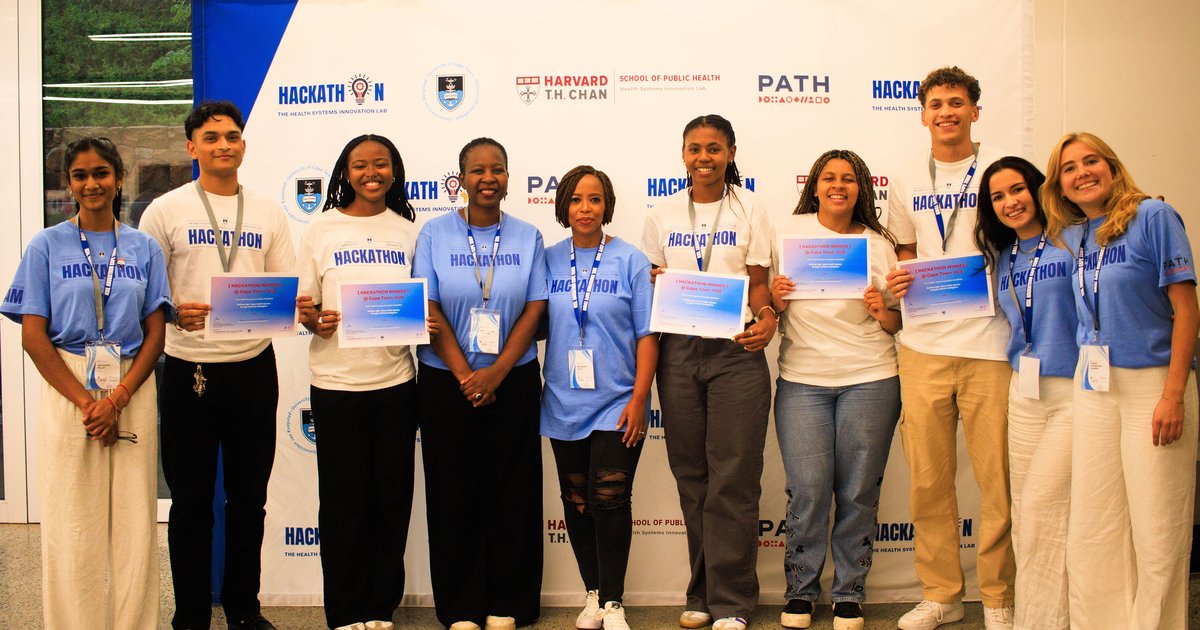 PATH South Africa co-hosts Harvard Health Hackathon