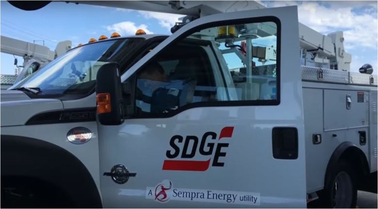 SDG&E truck