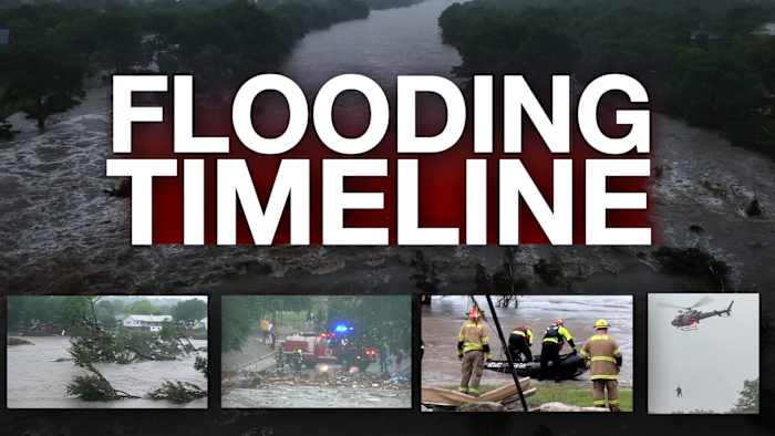 When the warnings began for Kerr County before catastrophic flooding
