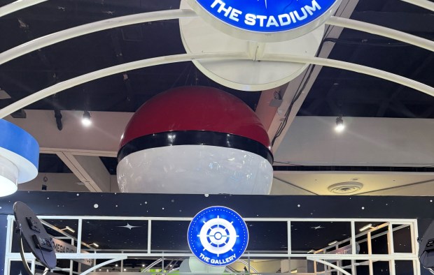 Pokémon Mega Evolution offers a simulated experience at Booth #235...