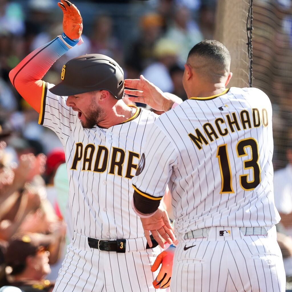 Jackson Merrill homers twice, 5 relievers lock down Padres’ win over Phillies – San Diego Union-Tribune