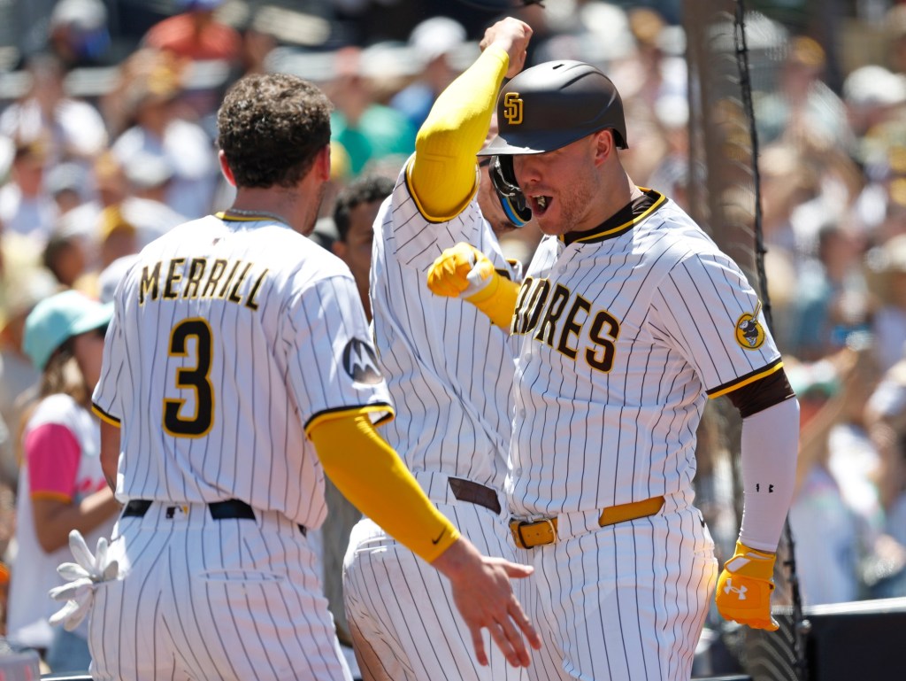 Big day ahead; pretty good already; lower Yu; baby’s first game – San Diego Union-Tribune
