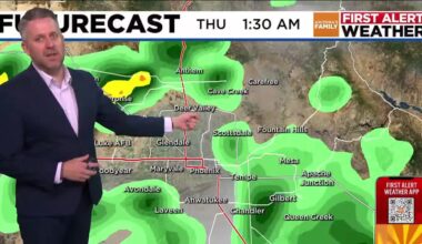 First Alert Day for storm chances in Phoenix area