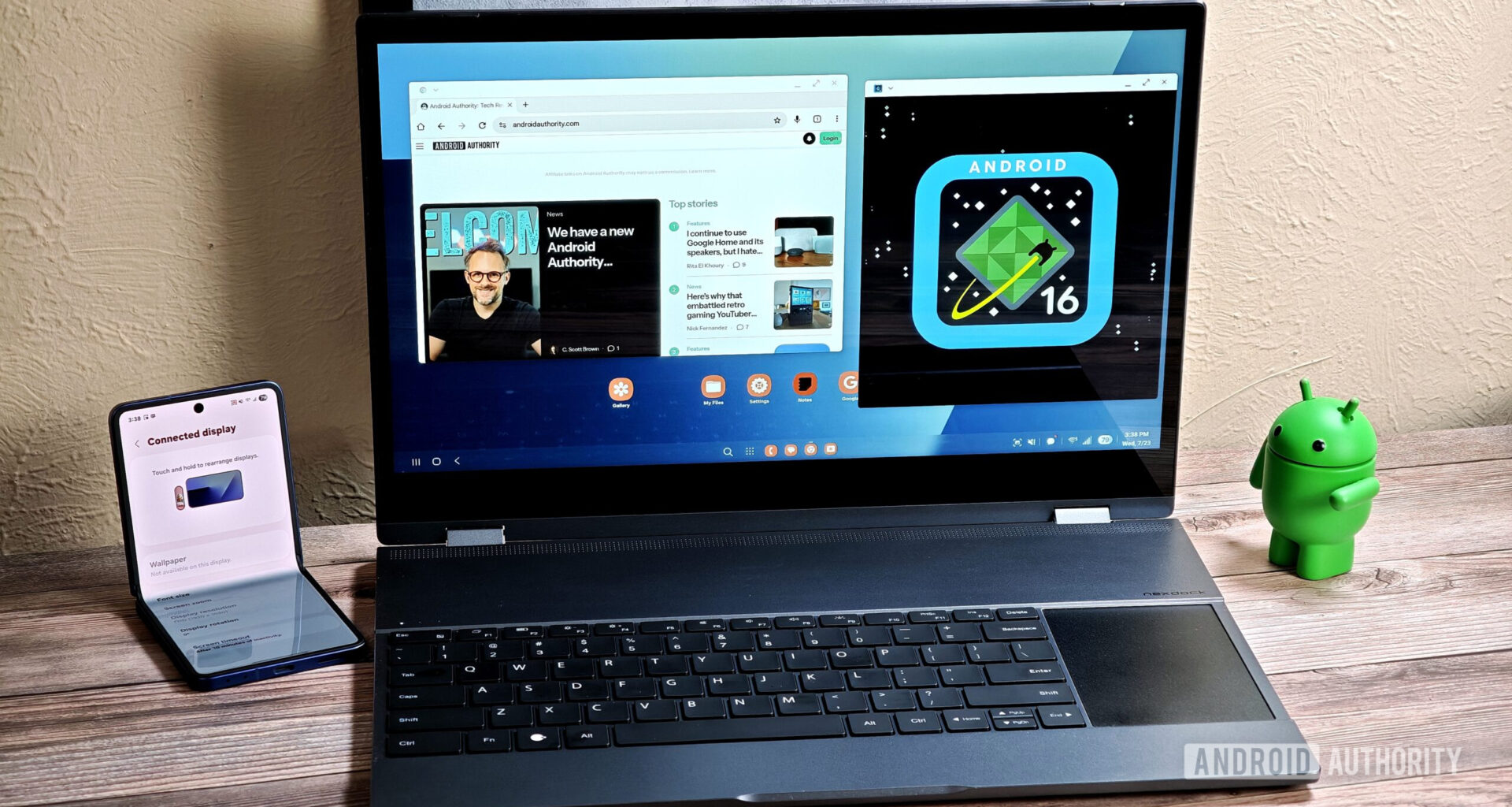 Samsung DeX in One UI 8 on the Galaxy Z Flip 7