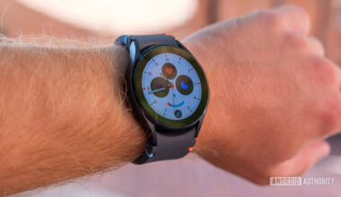 Samsung Galaxy Watch FE on wrist