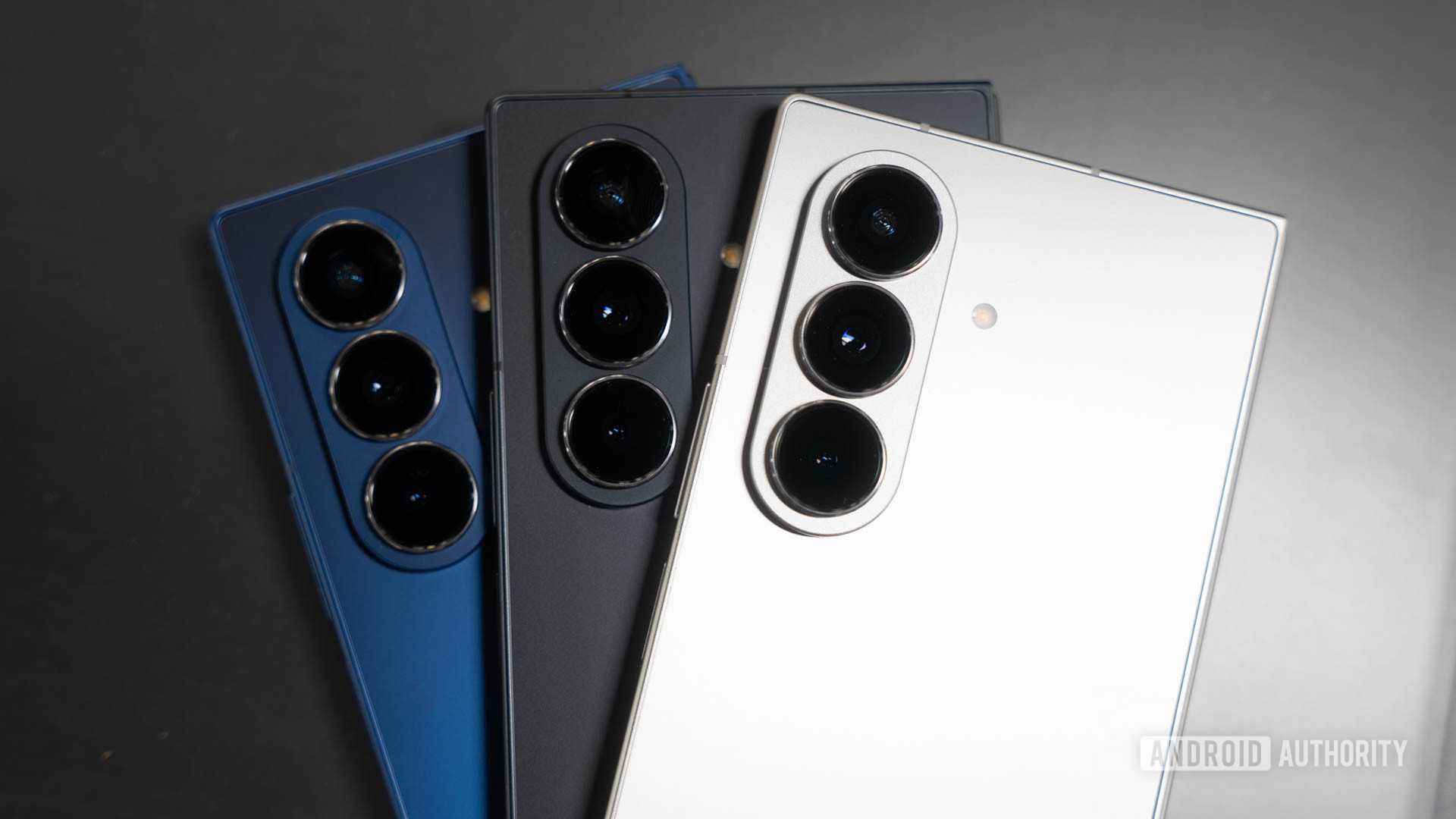 Samsung Galaxy Z Fold 7 three colors and camera module
