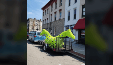 Mysterious Burning Man Sculpture "Equinox of Curiosity" Surfaces in Circleville