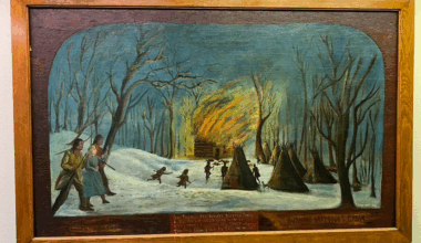 Newly Restored Paintings Of Abbie Gardner’s Story About To Go Back On Display – Explore Okoboji