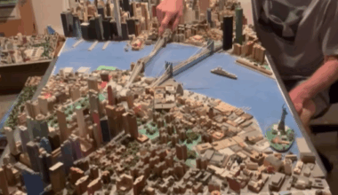 He Built the City: Truck Driver Spends 21 Years Creating 3D NYC Model with Just Balsa Wood and Glue