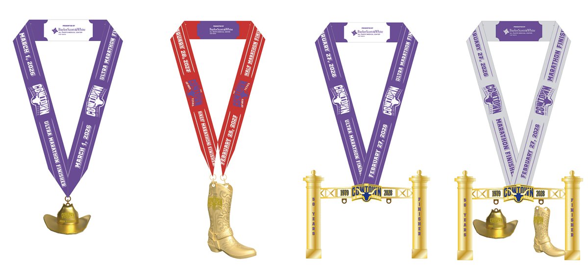 Cowtown Marathon 2026 Medal Launches New Collectible Series