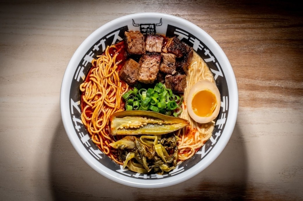 Ramen Tatsuya's Texas Tonk is available through July 2025. Courtesy photo.