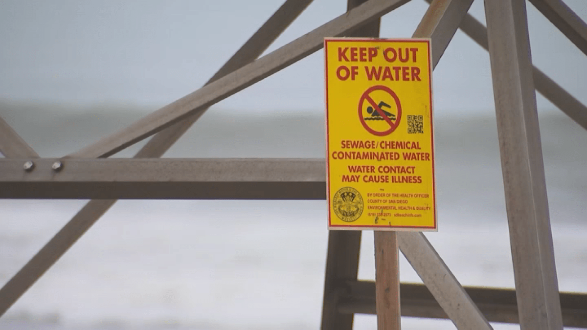 Sewage-contamination forecasting app lets people know when its safe to swim in south county – NBC 7 San Diego