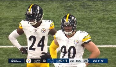 T.J. Watt Joey Porter Jr. Steelers