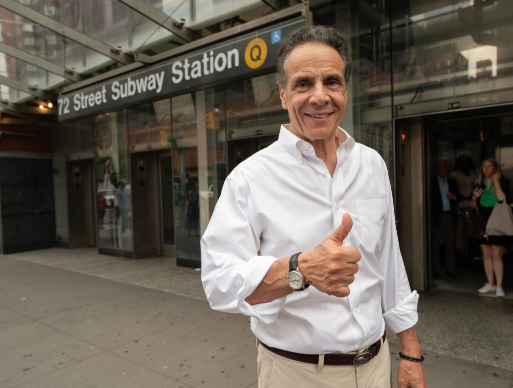 Andrew Cuomo, conceding his failed primary campaign was flawed, takes to NYC streets
