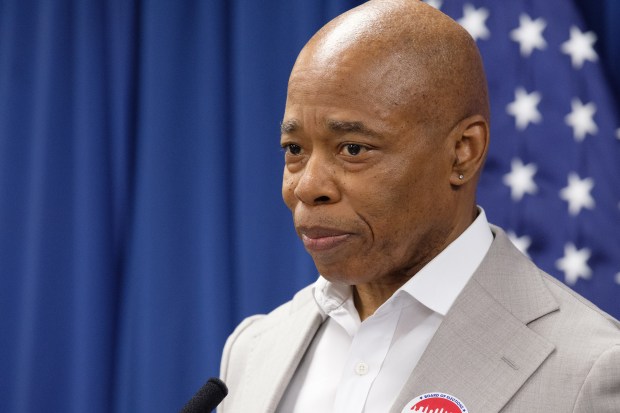 Mayor Eric Adams.