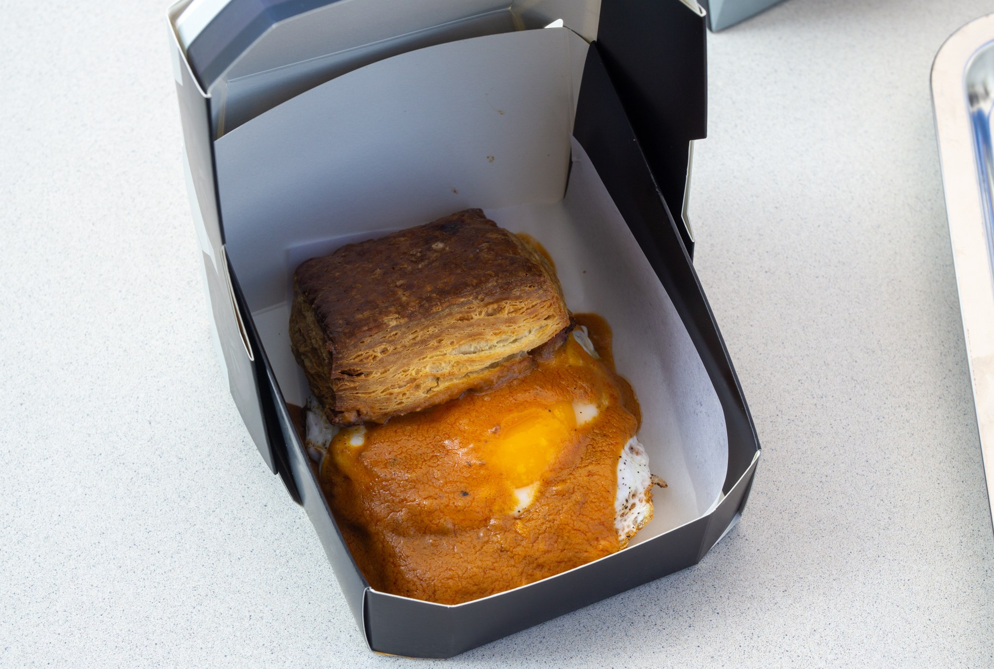 A biscuits and gravy in a box.