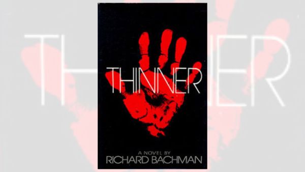 The cover for Stephen King's Thinner 