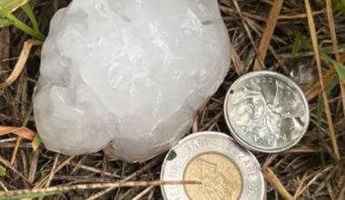 PHOTOS: Large hail and 'serious winds' batter parts of Ontario, Quebec