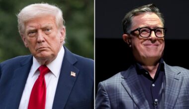Trump Says He Was Not Responsible For Ending Colbert's 'Late Show'
