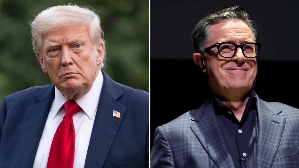Trump Says He Was Not Responsible For Ending Colbert's 'Late Show'